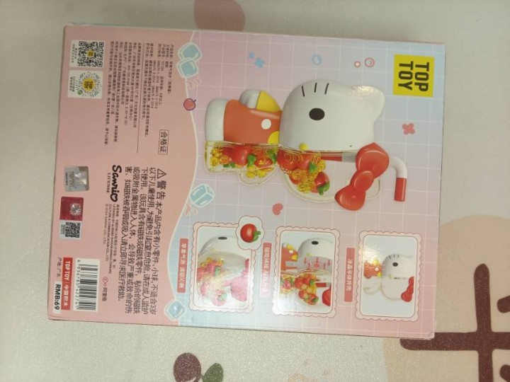 TOPTOY正版HelloKitty苹果气泡水积木，前阵时间三分钟热度自己买来玩…图片2