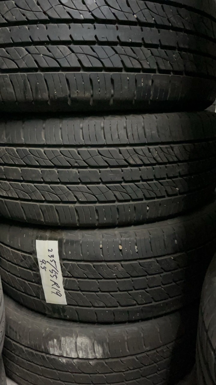 235/55R19四季胎9.5新20年锦湖用了5000公里
