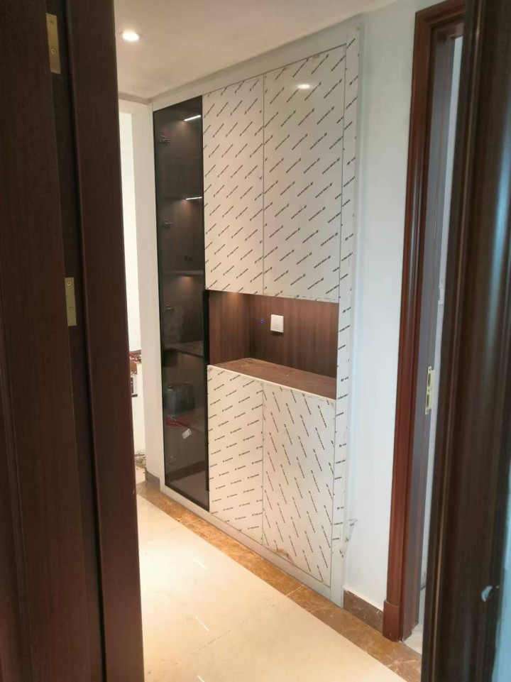 全屋定制衣柜多层板  450/方欧松板/马六甲   430/方颗粒板    38…图片3