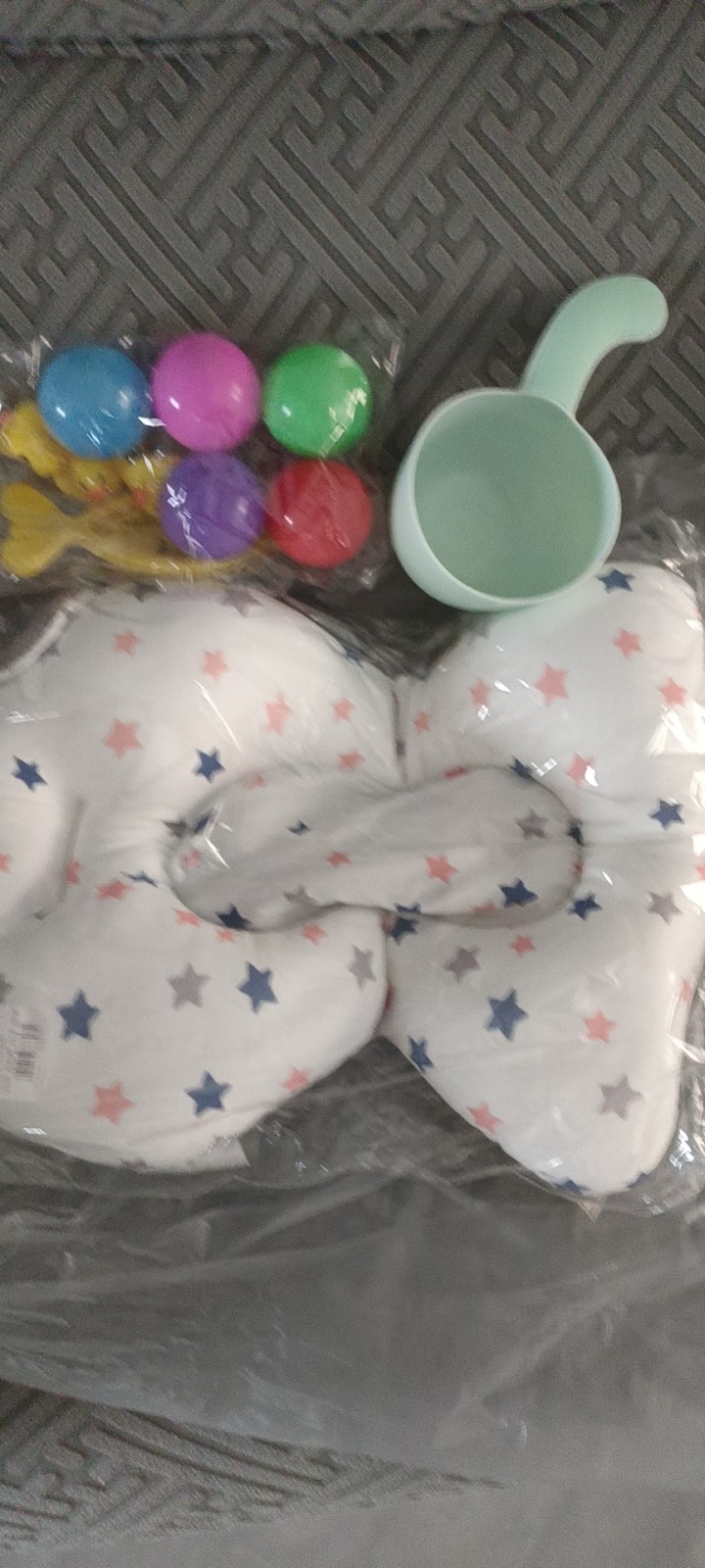 婴儿提篮汽车安全座椅新生儿提篮宝宝便携车载摇篮+婴幼儿推车挂件安抚玩具风铃摇铃+…图片2