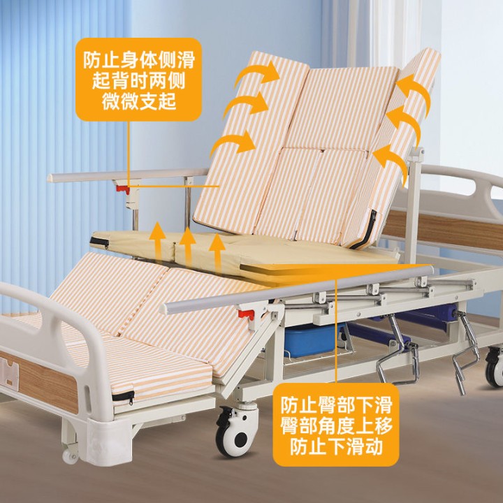 医用护理床，可摇起配桌板，老爸骨折下不了床特意买的，现在好了，便宜出图片3