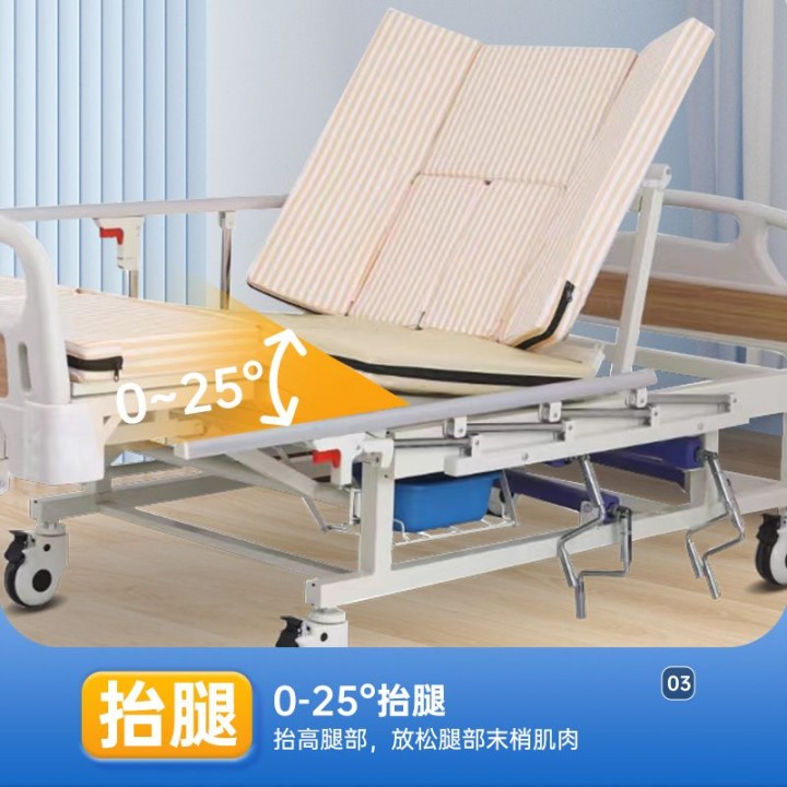 医用护理床，可摇起配桌板，老爸骨折下不了床特意买的，现在好了，便宜出图片2