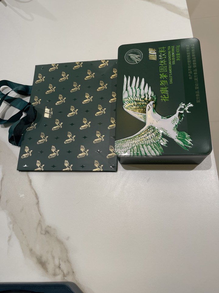 鹰牌 花旗参 冲剂，铁盒正品，3g x 40包。2025新鲜日期。全新未拆分，有…图片4
