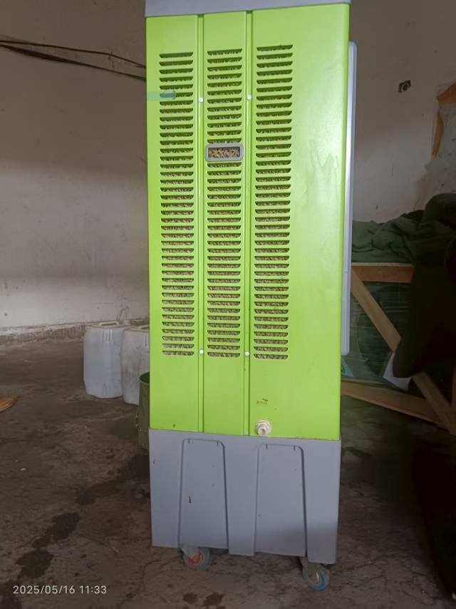菊花牌FL-60大型冷风机，绿色机身，带滑轮移动方便。水箱容量70L，风力强劲，…图片3