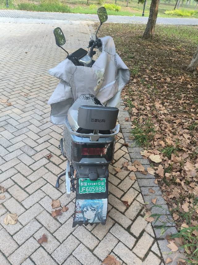 五星钻豹电动车，72 20安，前后轮换的正新8层真空胎，车前后碟刹，外壳有磨边，…
