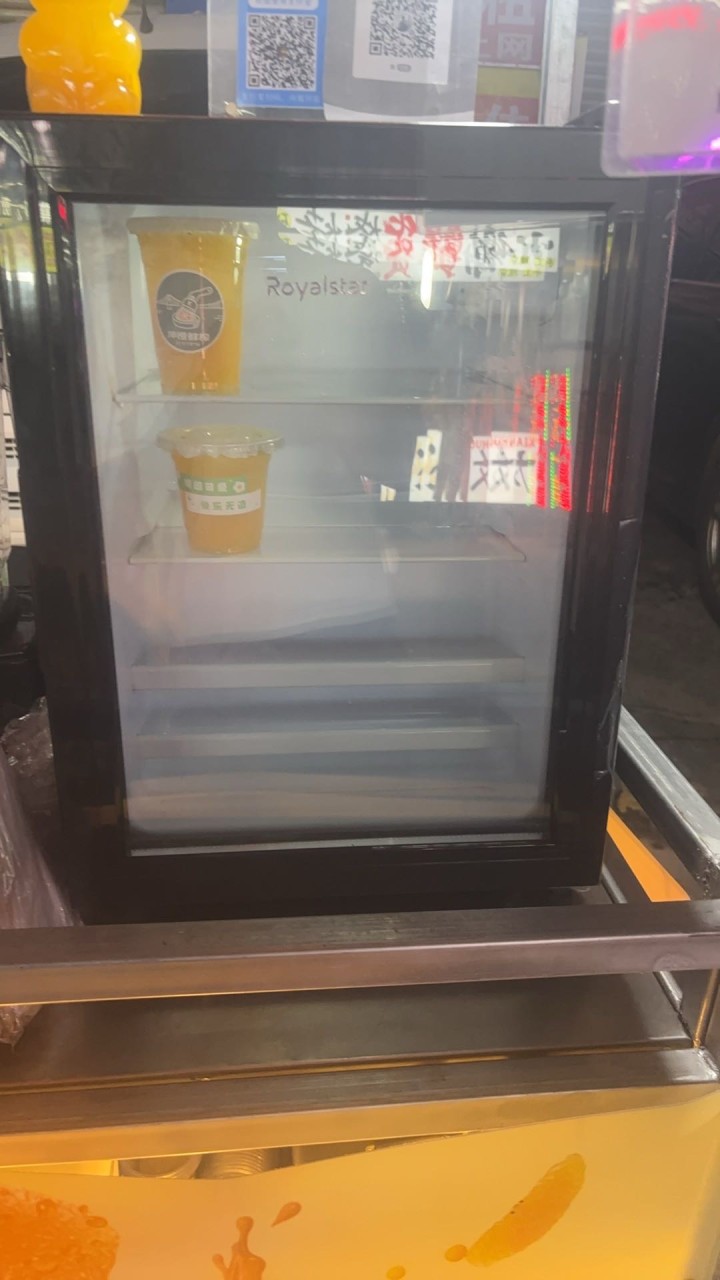 摆摊专用折叠手推车，小型冰吧