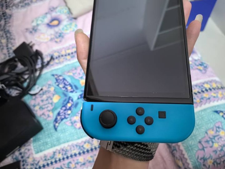 出二手任天堂switch oled双系统，256游戏装满，配件齐全带箱子，真实系…图片3