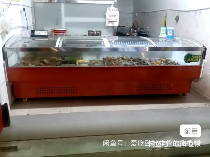 三门商用展示柜，1.8米长1米宽80高，纯铜管制冷，用了半年多，九成新，功能完好…图片2