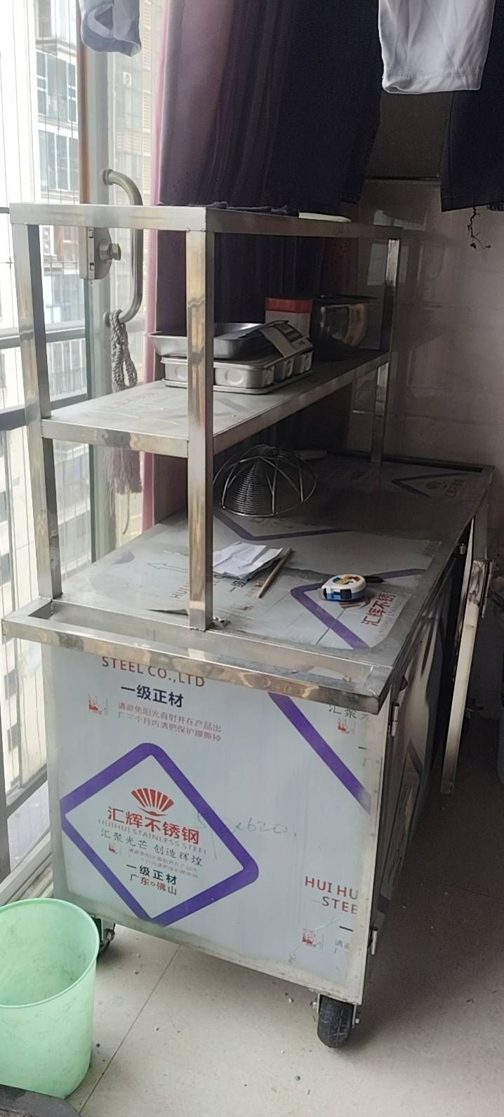 未使用过的外卖推车，现在便宜处理咯，订购价1500，现在只要600，材质好，摆摊…图片2