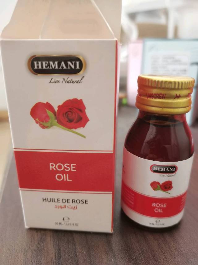 全新迪拜HEMANI玫瑰精油30ml，拍一发二，到手2瓶。纯天然玫瑰精油，可用于…