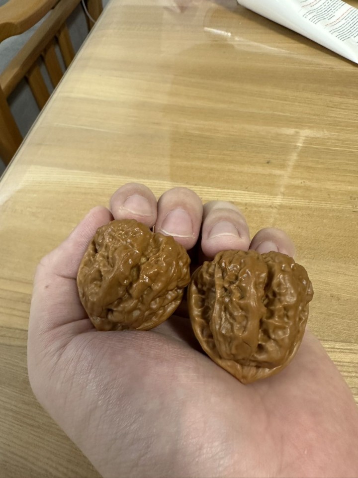 39尺蛤蟆头核桃，四开背，8腿8眼，可小刀，可自提图片4