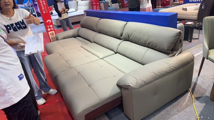 全新未拆封全电动沙发，3.35*90全新一套头层牛皮沙发，长3.35三位全电动，…