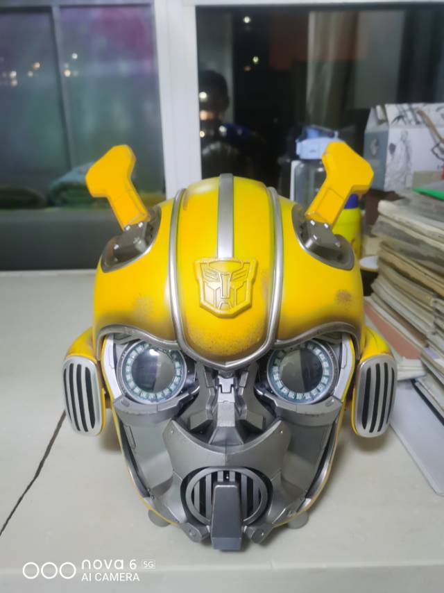 【二手闲置】Killerbody千世机甲变形金刚大黄蜂可穿戴头盔（原价1650，…图片2