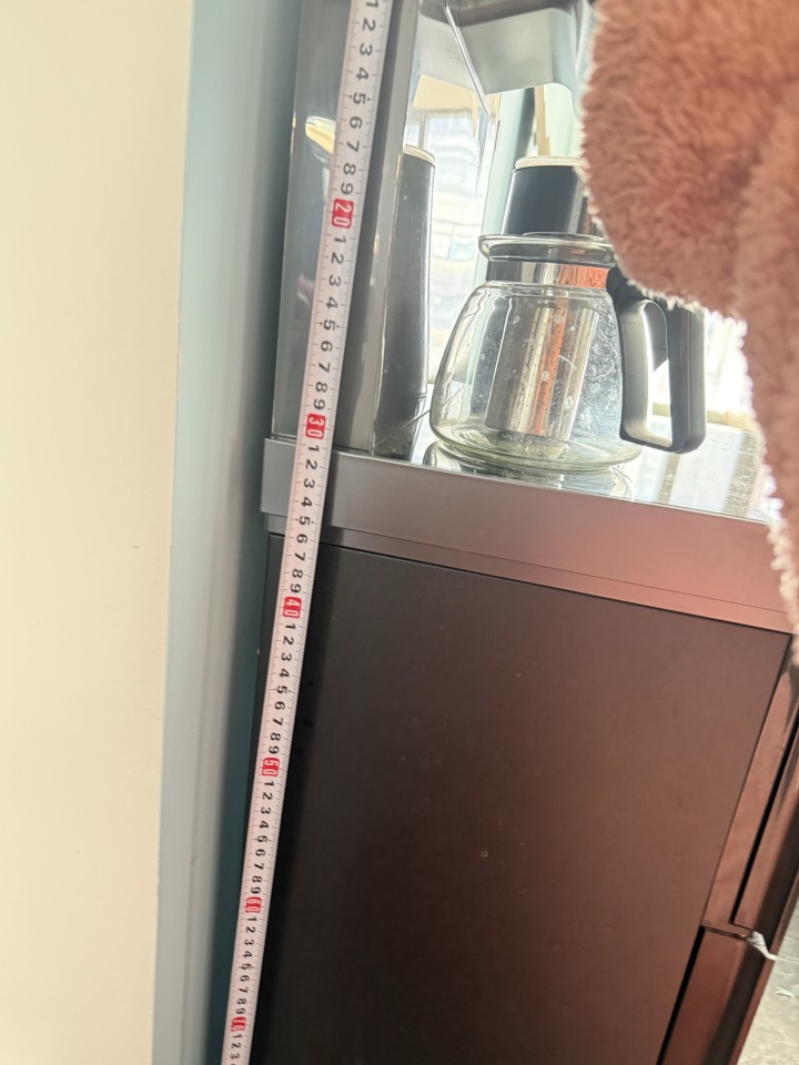 家有一台美菱茶吧机，如图所示，全部是本人刚刚刚拍的实物图片，尺寸大小都在上面，用…图片4