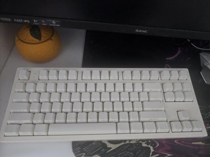 闲置显示器键盘鼠标打包一起出～ 显示器24寸sanc N50proV 鼠标罗技G…图片6