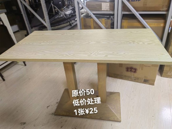 办公桌25，藤桌75，实木桌80.房子到期，便宜处理，自提。不包邮，定位在丽江香…图片3