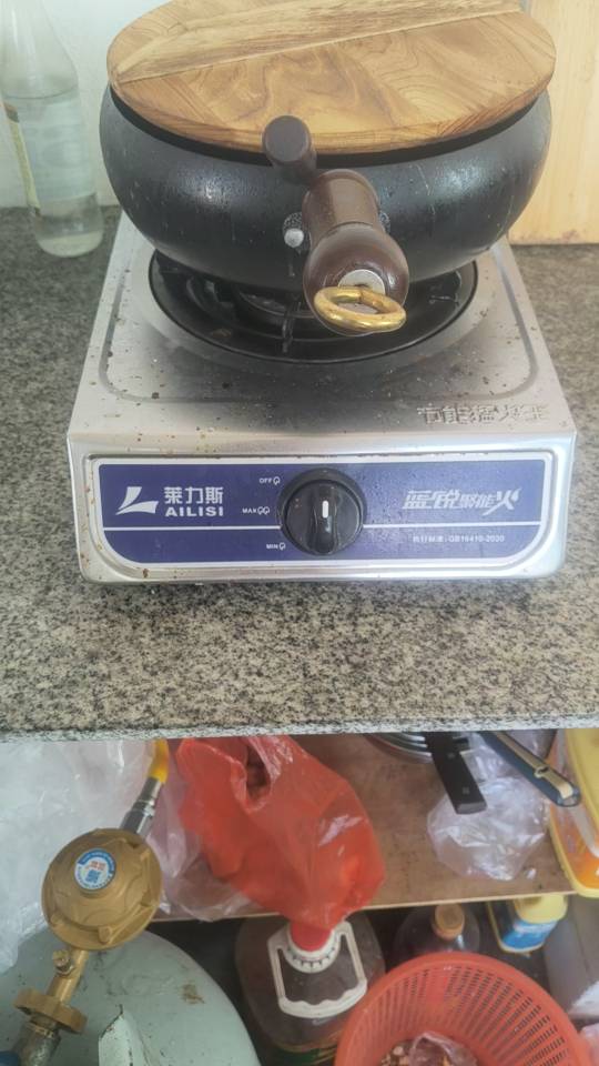 煤气灶单灶一个盆也送