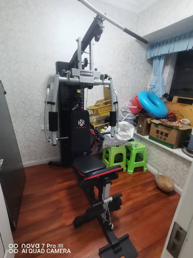 健身器材，居家锻炼，可练腹肌，背部，腿部，臂力等，用过几次因工作不在安顺一直闲置…图片5