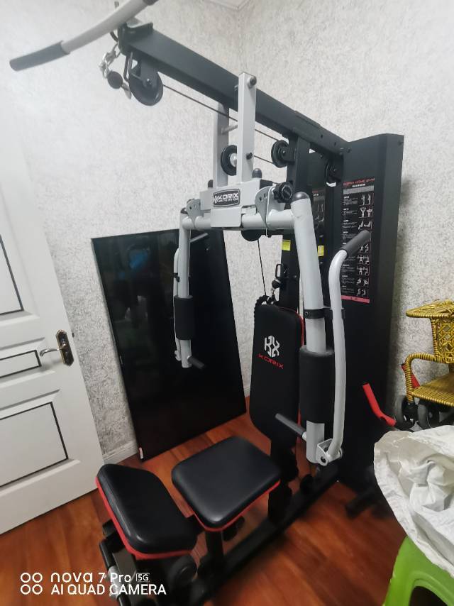 健身器材，居家锻炼，可练腹肌，背部，腿部，臂力等，用过几次因工作不在安顺一直闲置…