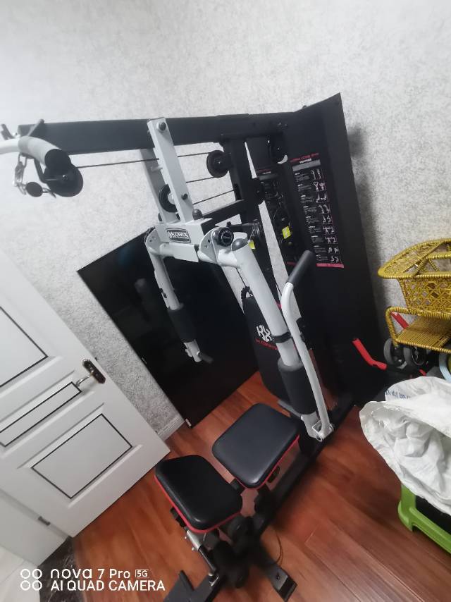 健身器材，居家锻炼，可练腹肌，背部，腿部，臂力等，用过几次因工作不在安顺一直闲置…图片3