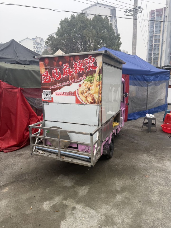电动三轮车，新车新架子，摆摊小能手图片3
