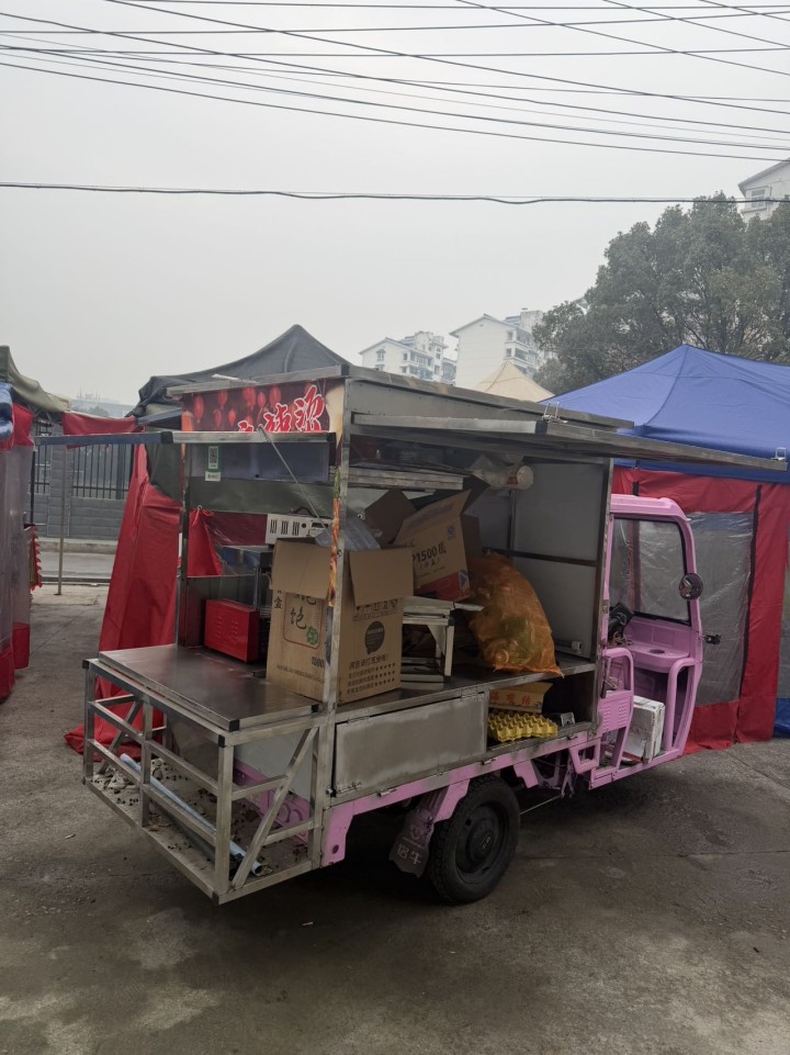电动三轮车，新车新架子，摆摊小能手图片2