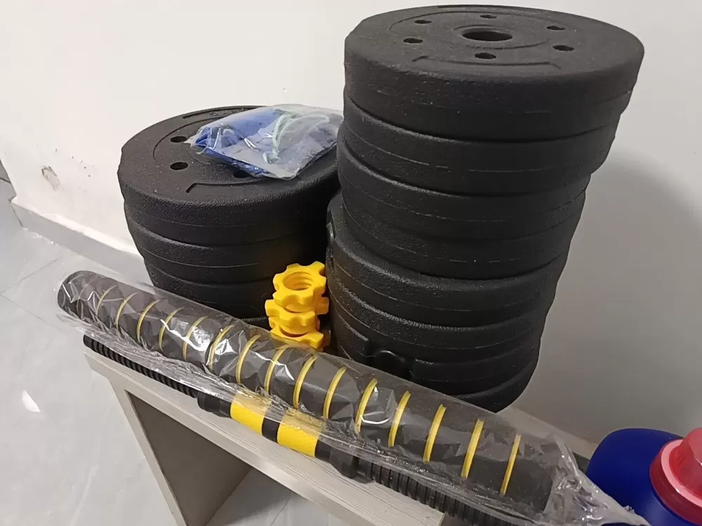 全新未使用，哑铃杠铃可拆卸组装调节重量图片2