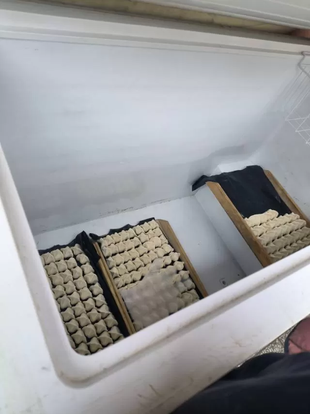 烧烤展柜，冷冻小冰柜，不锈钢桌子，不锈钢柜子，一起打包可以小刀图片2