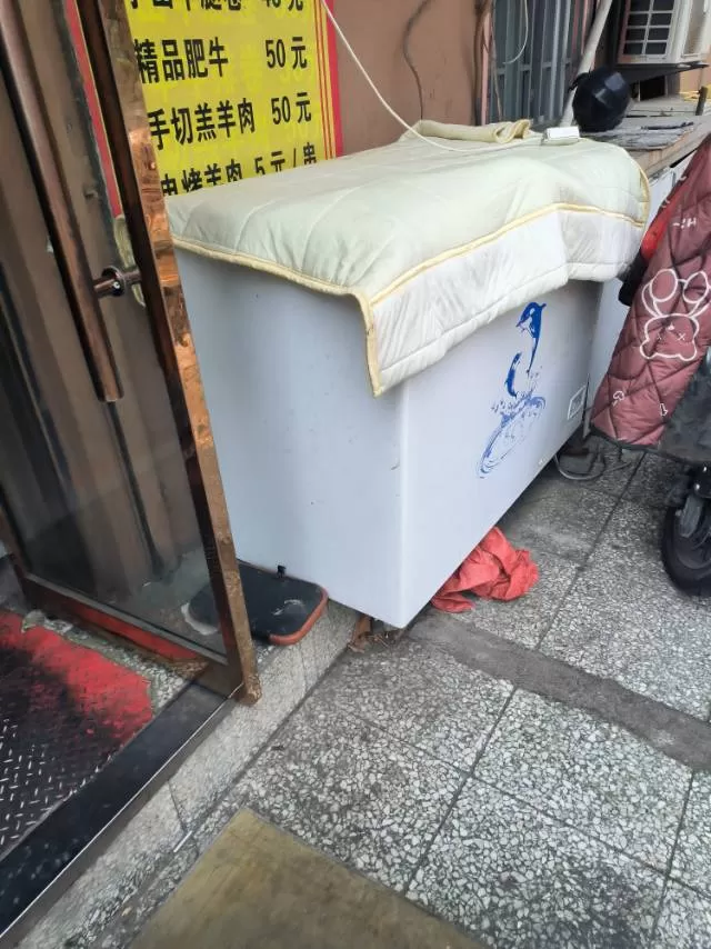 烧烤展柜，冷冻小冰柜，不锈钢桌子，不锈钢柜子，一起打包可以小刀图片5