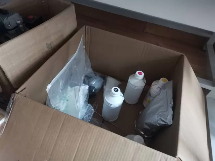 个人计划有变，现带全套生产线创业资源转手A3白墨打印机、抖粉机、烫画机全部低价出…