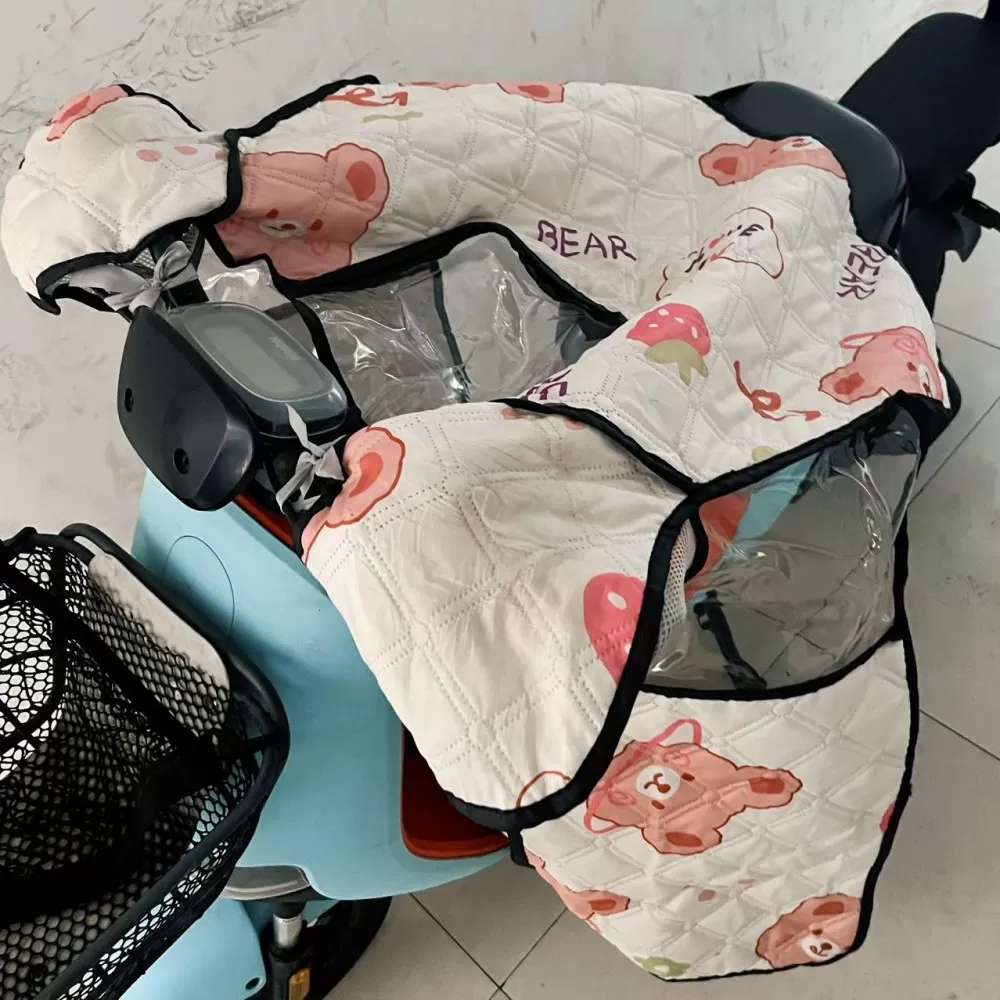 九号电动A35+（送配件 可过户）橙蓝配色，带儿童座椅、前置篮筐、延长脚踏板、防…图片5