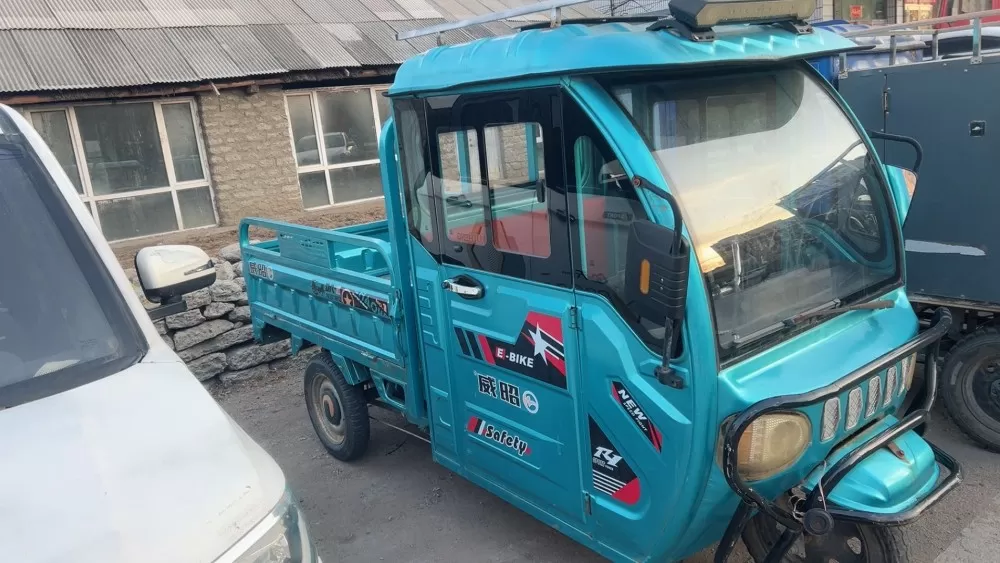 电动三轮车 2200元宝清看车18846980850微信同步