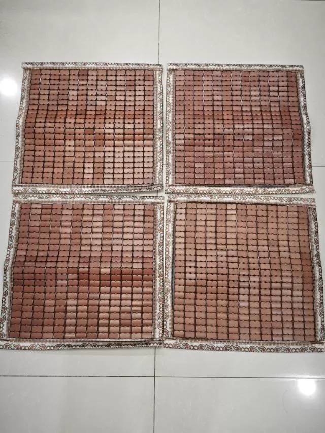 全新麻将凉席竹坐垫太重不包邮，本地自提。