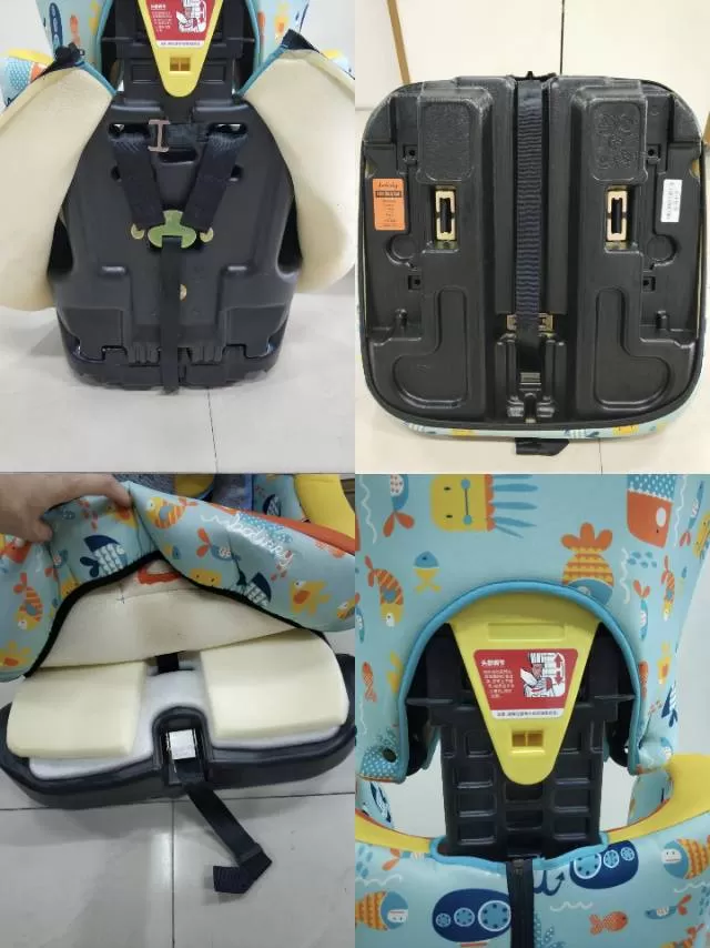 车载儿童安全座椅质量很好，材料做工都很扎实，安全性高，头枕可调节高度，可以用到6…图片4