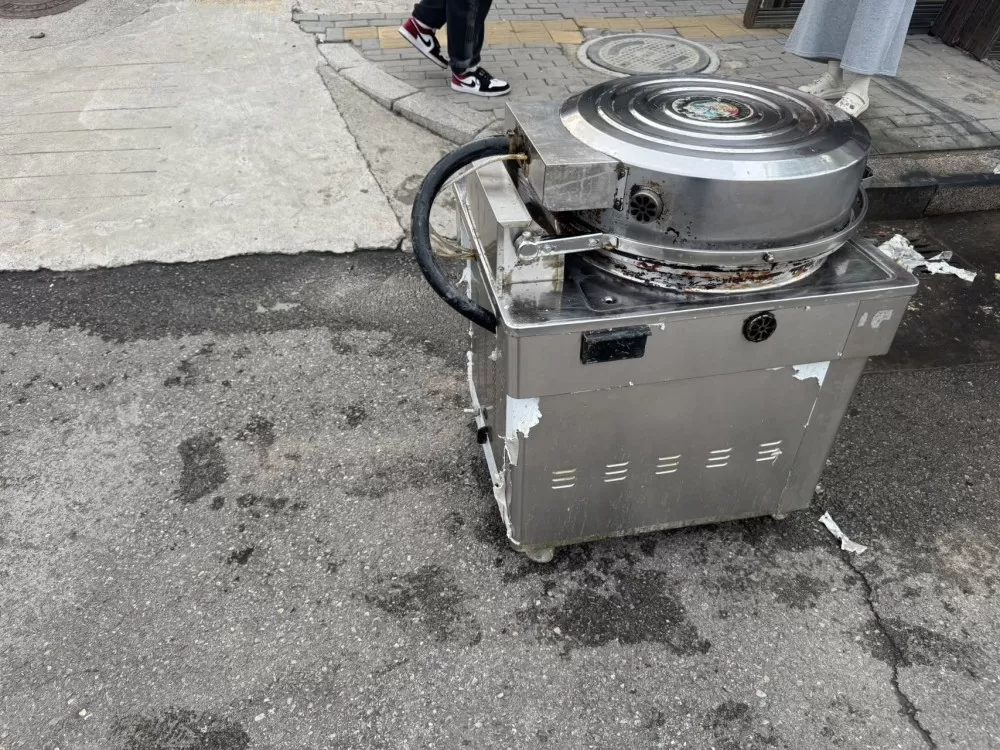 八成新燃气烙饼机价格可谈图片3