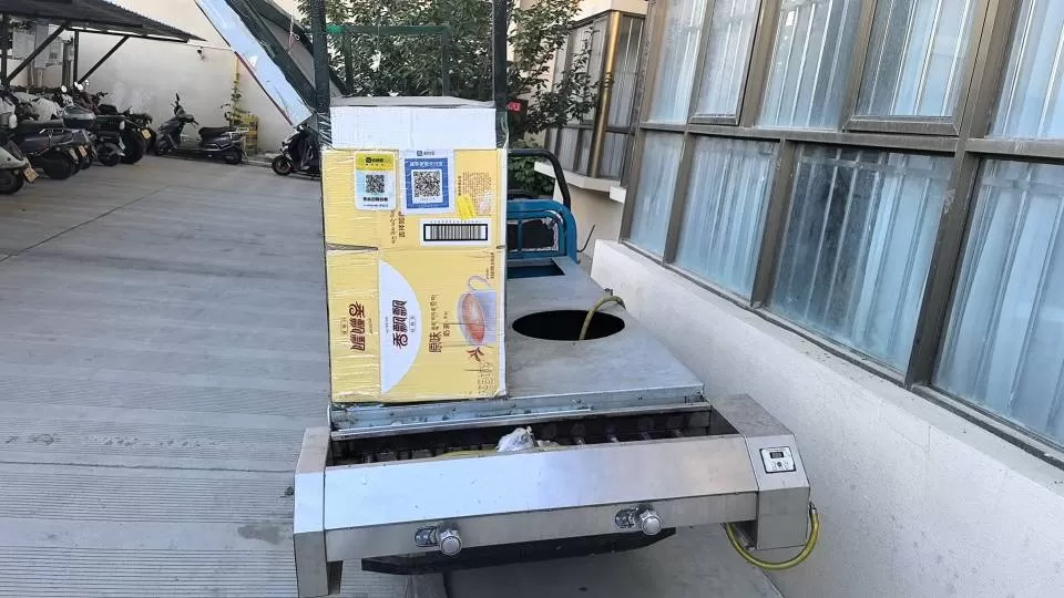 夜市摆摊炸串车带一个烧烤架一车两用图片2