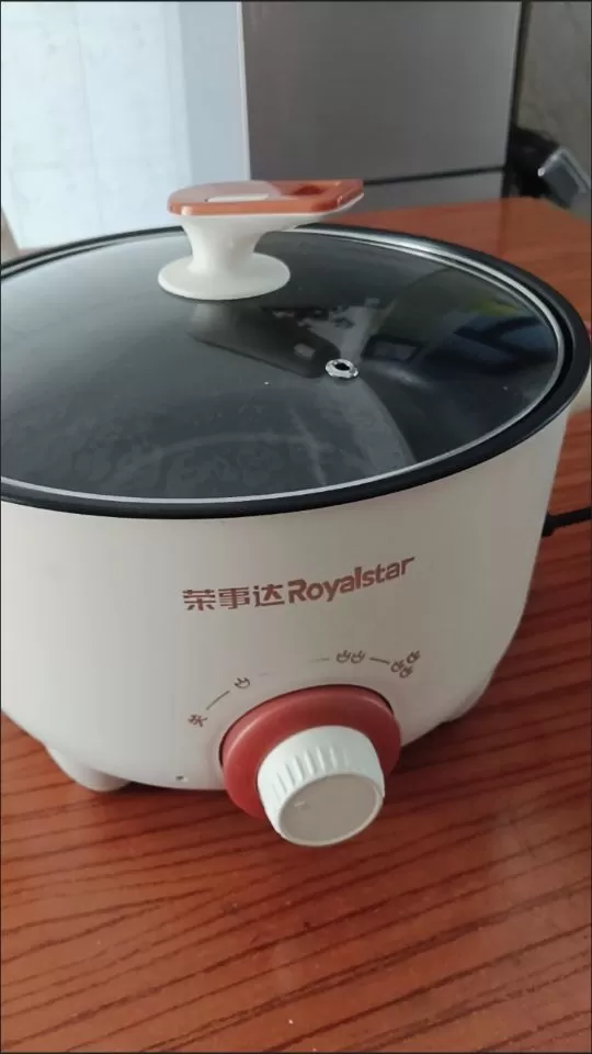 荣事达电煮锅多功能家用蒸煮一体电炒锅学生宿舍煮面小电锅电火锅