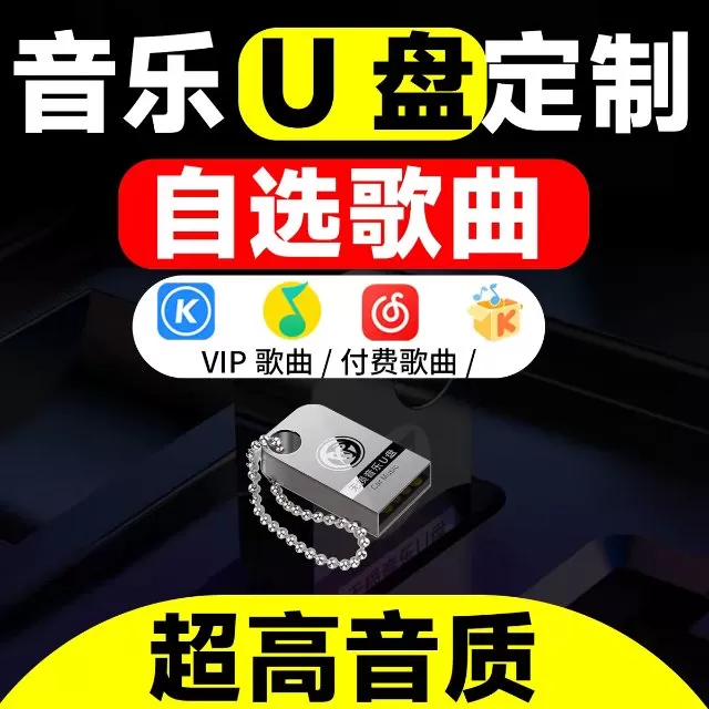 车载音乐u盘定制，可定制自己喜欢的歌曲，300首内都可以，含u盘图片2