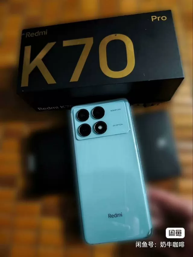 红米K70 Pro顶配♥24+1TB！竹月蓝配色 全原装无拆修 系统流畅不卡顿。…图片2