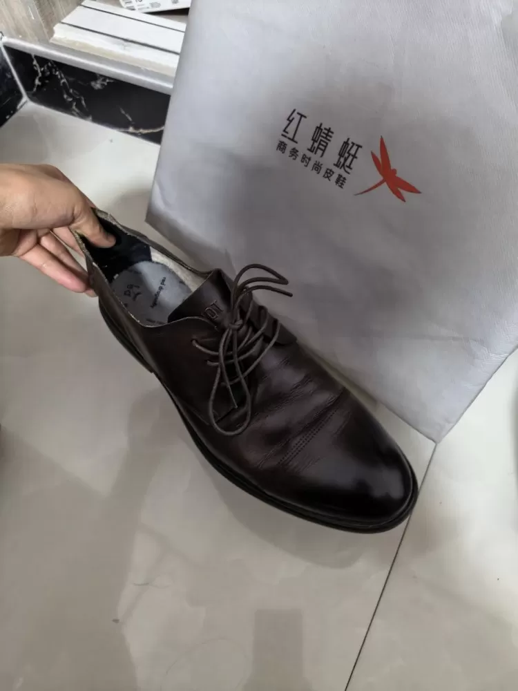 红蜻蜓男鞋42码，穿了一天图片2