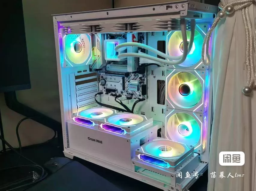 自己刚配的 diy 整机，白色海景房，装机瘾犯了，还想装一台，出这台回笼资金CP…