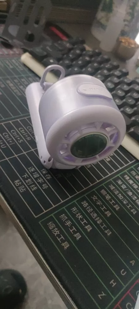 小冰扇AI智能水雾手持风扇4000mAh/19.24wh充电:3-4hrAi声控…图片3