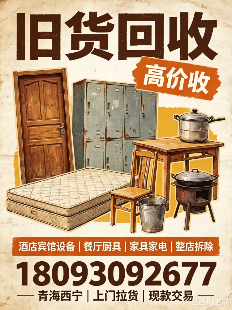 主营：门窗拆除、木地板、暖气片、金属废料、民用家具家电、酒店宾馆整店回收、厂房工…