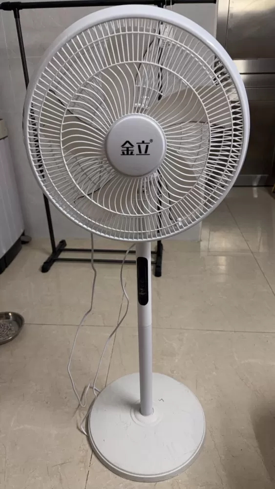 立16寸遥控落地扇金立16寸遥控落地扇，白色，八档风速可调，带定时和机械摇头功能…