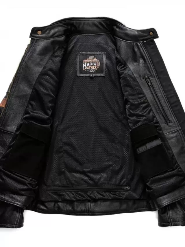 京东官方旗舰店买的，原价¥958JEEP SPIRIT美式经典重磅机车服头层牛皮…图片2