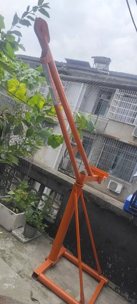 99新电动吊机全套688元自提个人闲置室外小型吊运机（电动葫芦+全套支架），成色…图片5