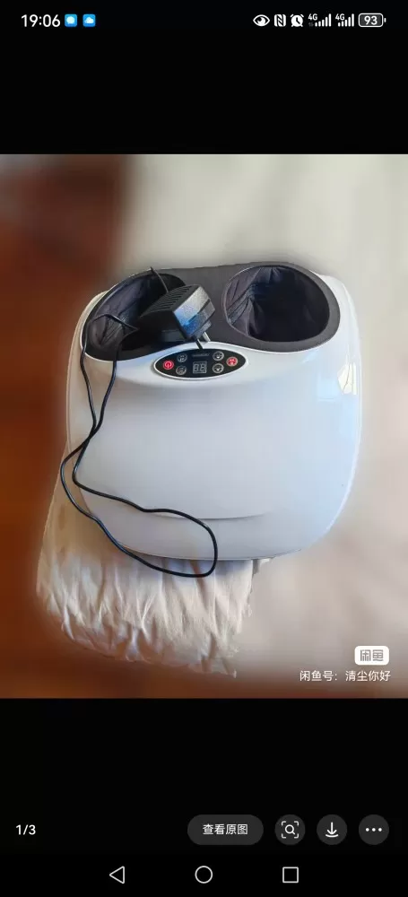 【家用按摩器｜带气囊足疗机，红外热敷+穴位按摩，功能全正常，插电即用，操作简单，…