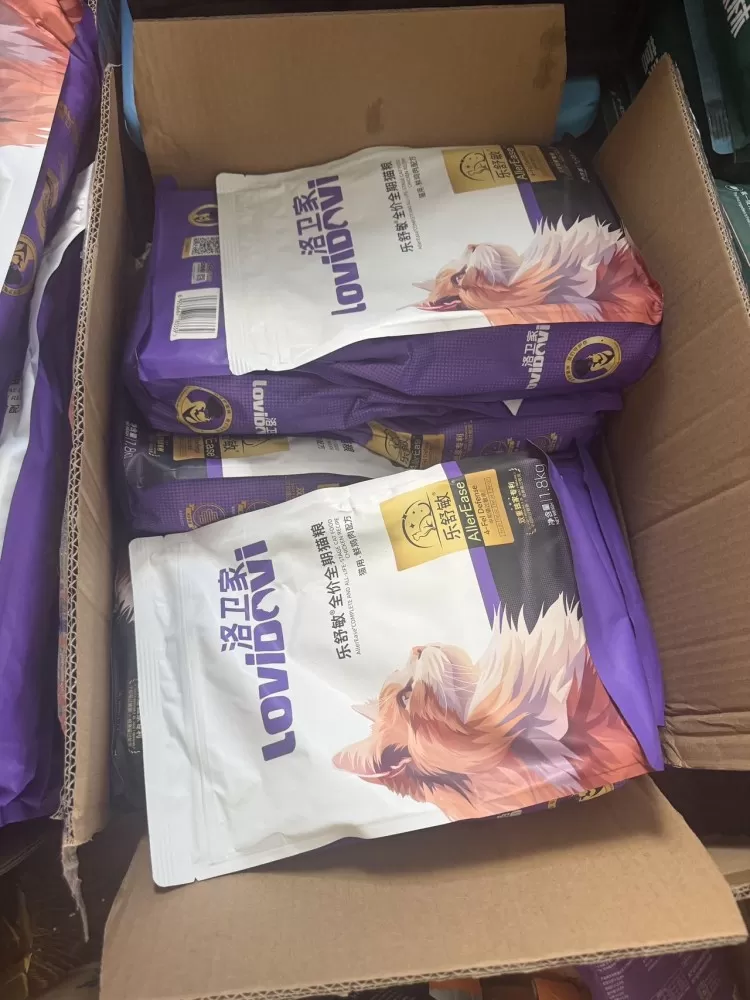 Lovidovi洛卫家抗过敏粮全价鲜肉无谷防猫毛过敏低敏猫粮1.8kg3kg图片3