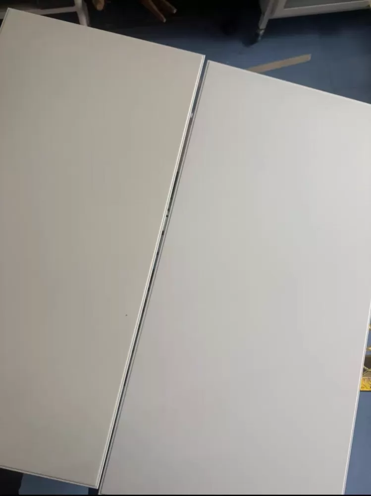 全新铝扣板吊顶，300×600哑光白，表面光滑，质量杠杠的，环保材料，安全放心～…图片6