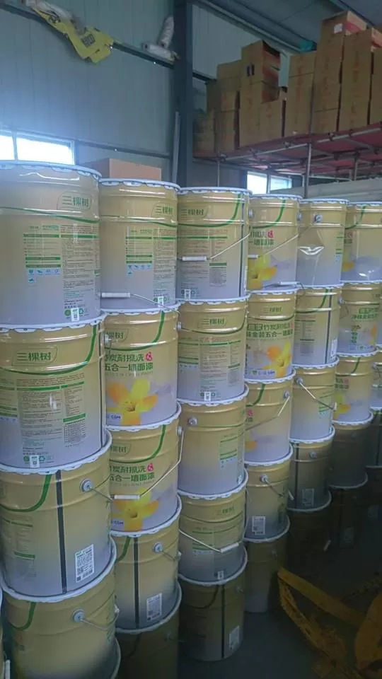 三棵树墙面涂料，各种型号都有假一赔十图片4